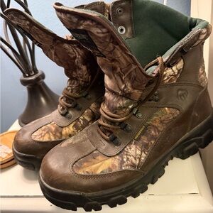 Wolverine Brown Camouflage Men's Boots